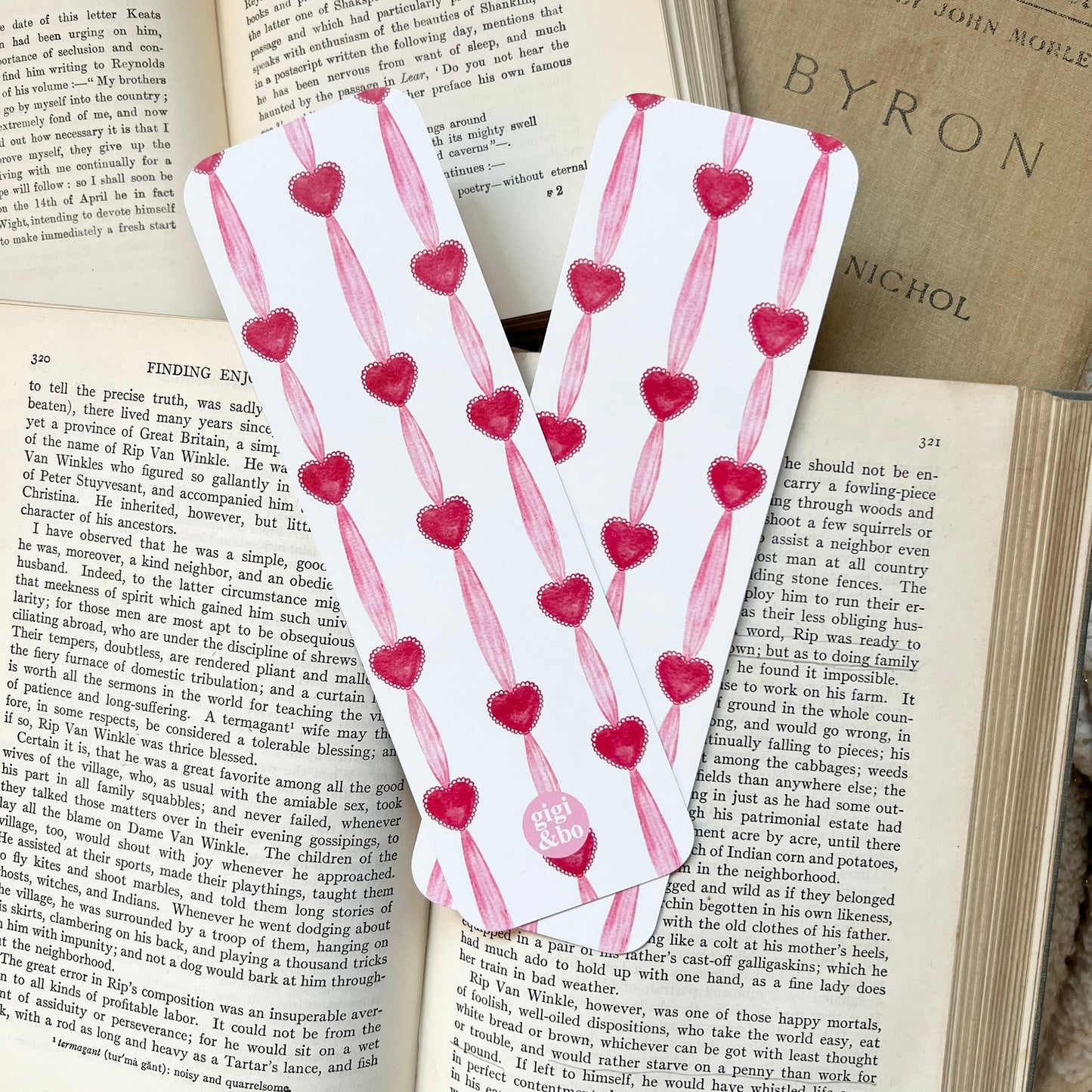 Heartstrings bookmark