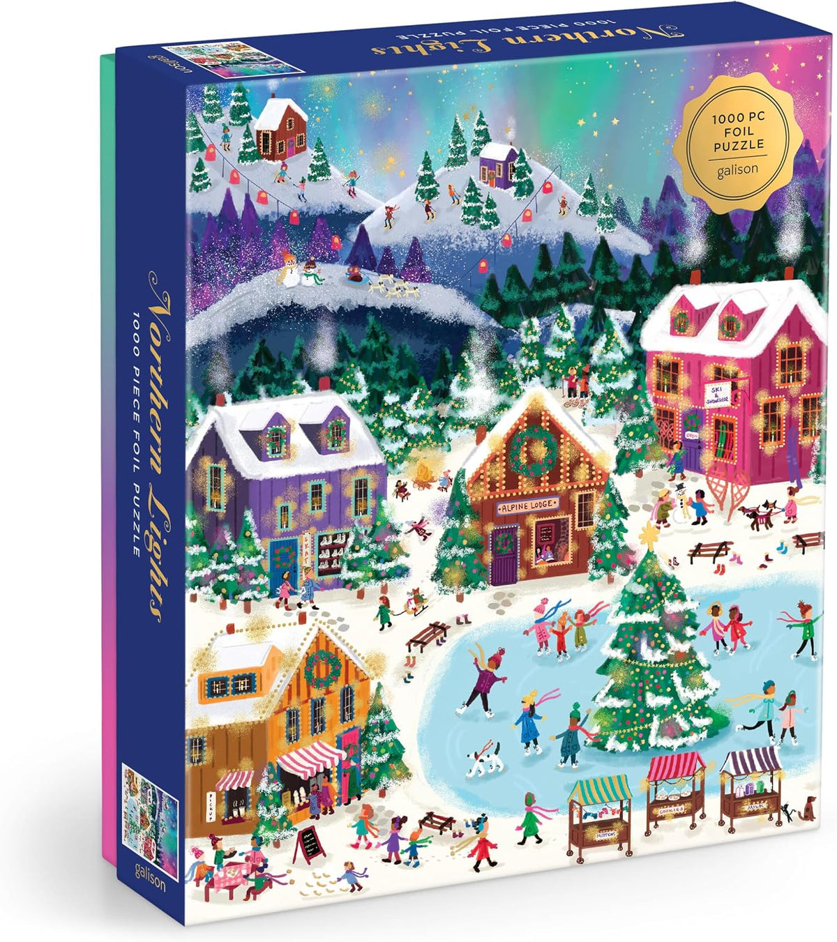 Northern Lights Puzzle by Joy Laforme, 1000 pieces