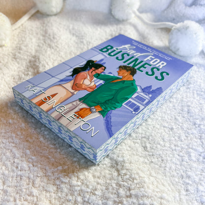 Book titled 'Bad for Business' by Kat Singleton on a textured surface