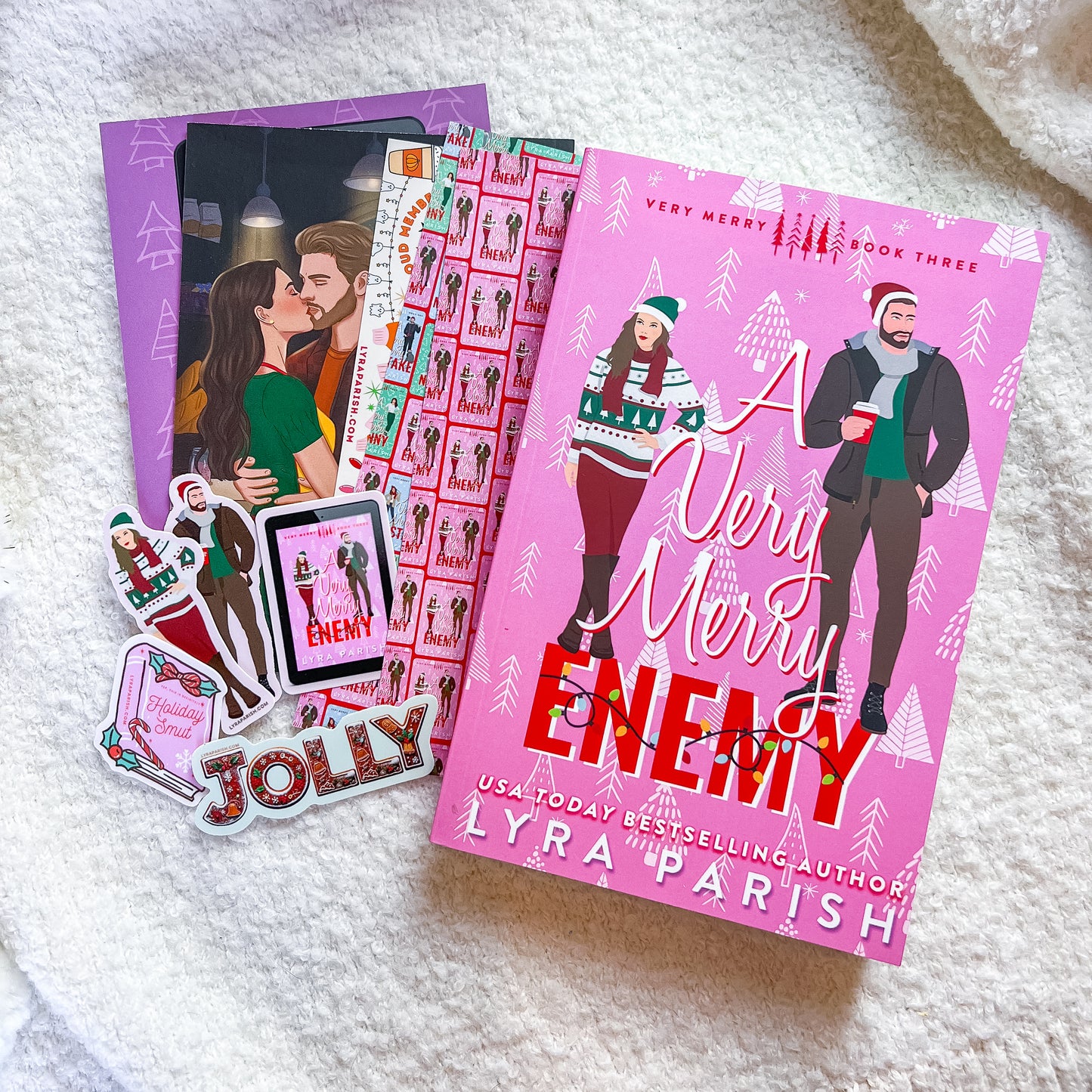 A Very Merry Enemy by Lyra Parish (Signed + Goodies)