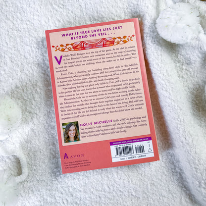 The back cover of a book 