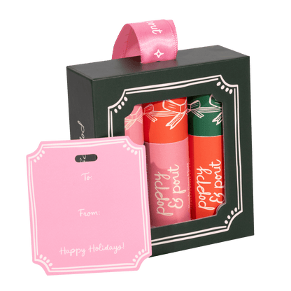 Lip Balm Trio Holiday Ornament (Limited Edition) by Poppy and Pout