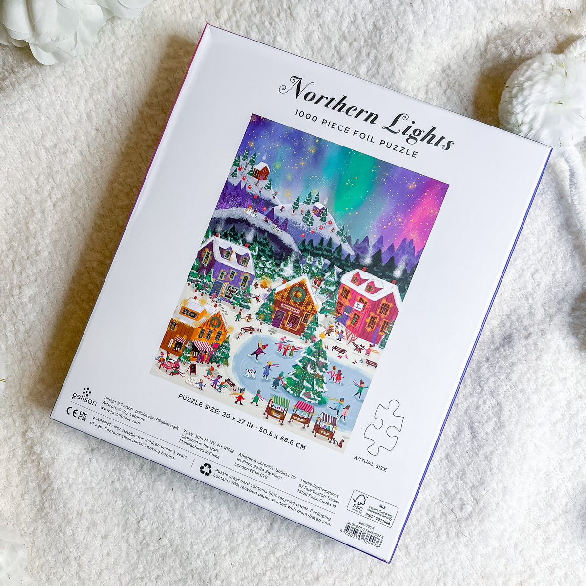 Northern Lights Puzzle by Joy Laforme, 1000 pieces