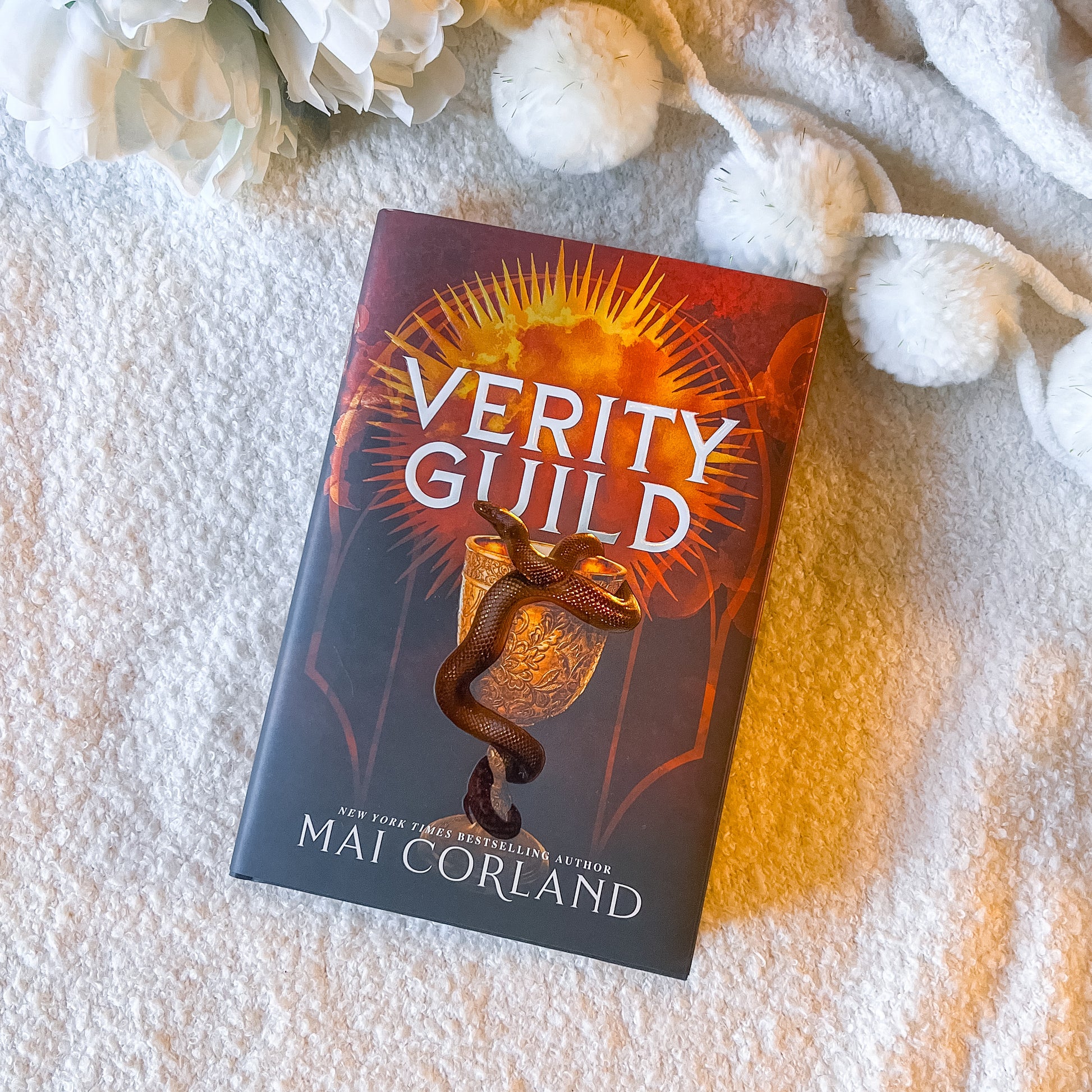 Book cover of 'Verity Guild' by Mai Corland with a fantasy design.