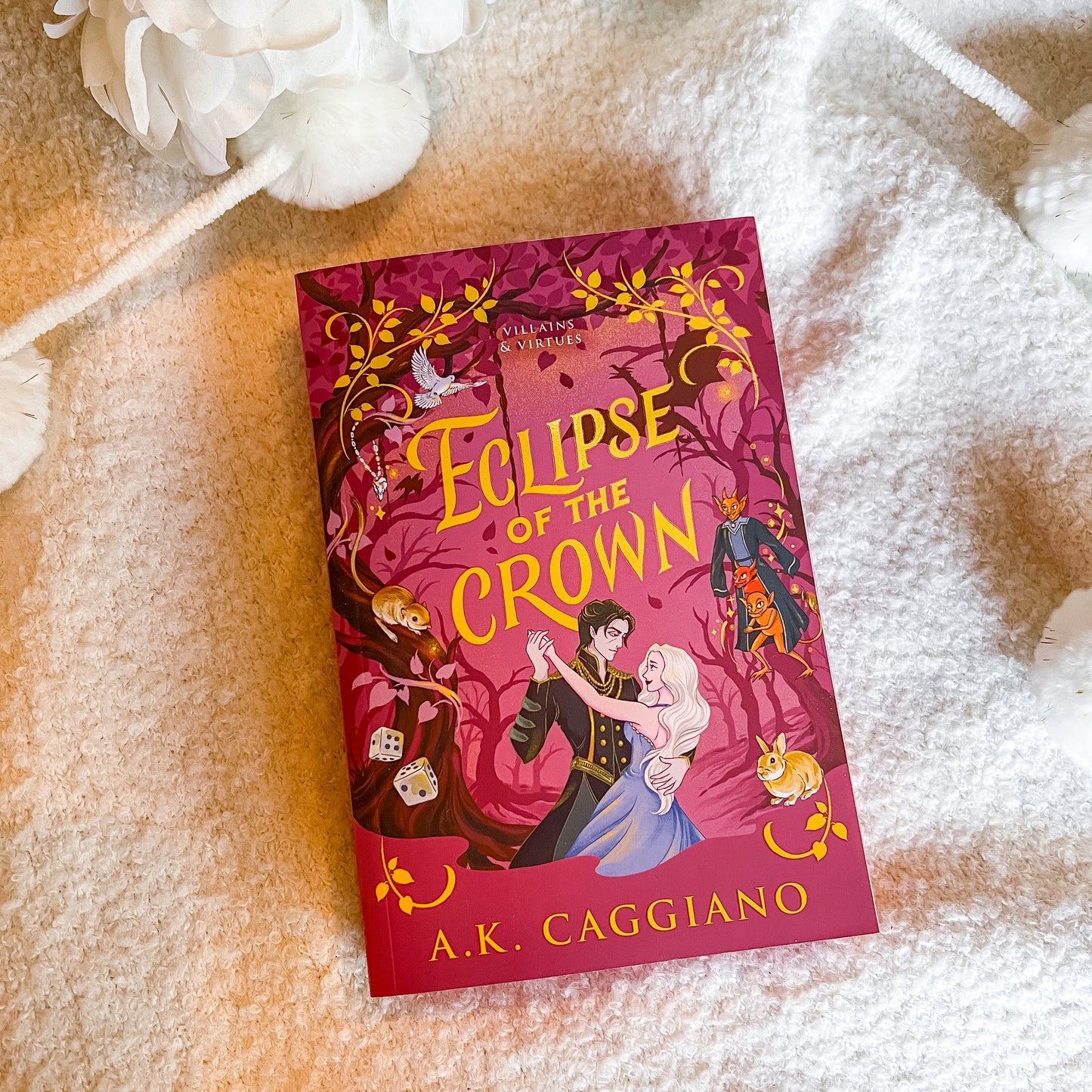 A book titled 'Eclipse of the Crown' by A.K.