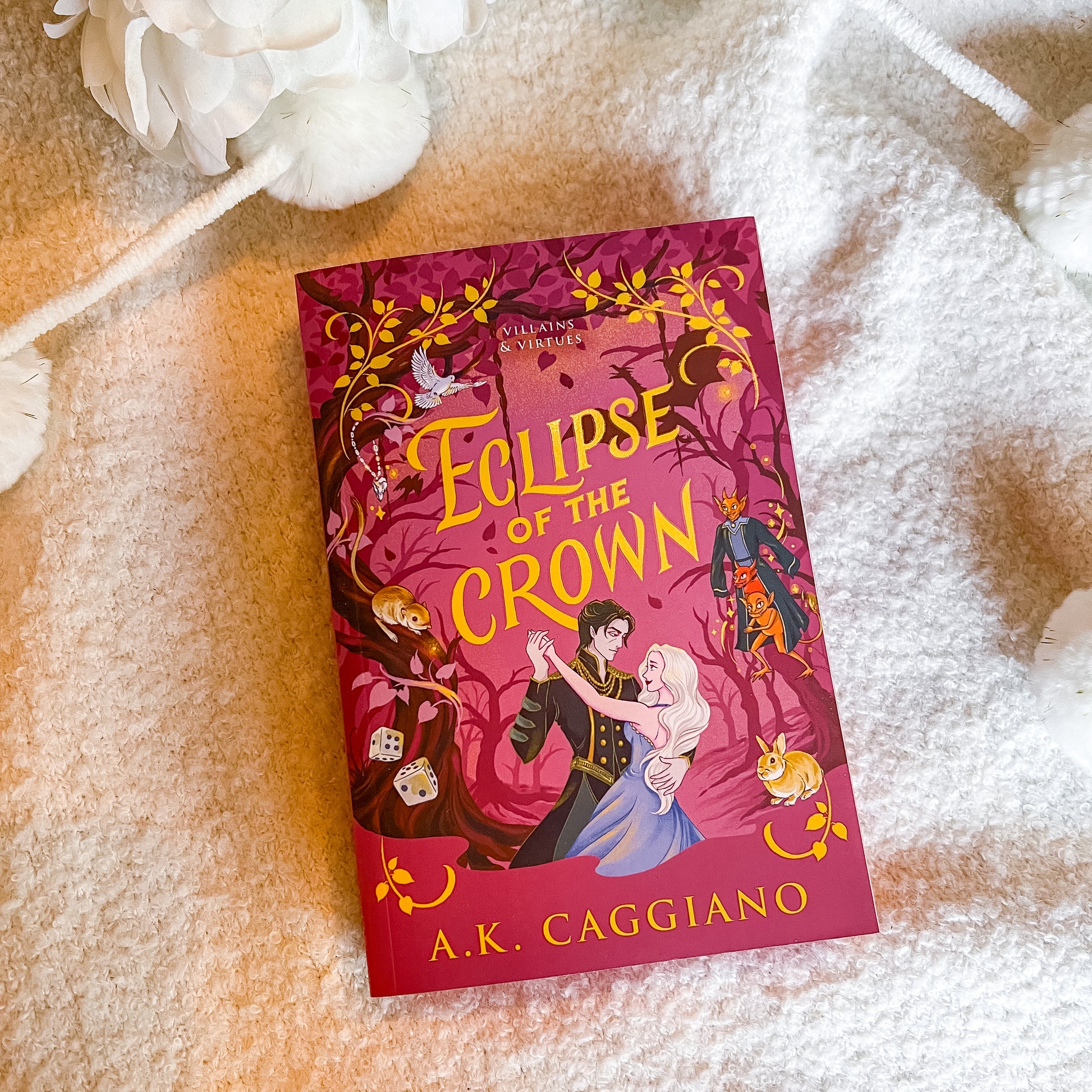 A book titled 'Eclipse of the Crown' by A.K.