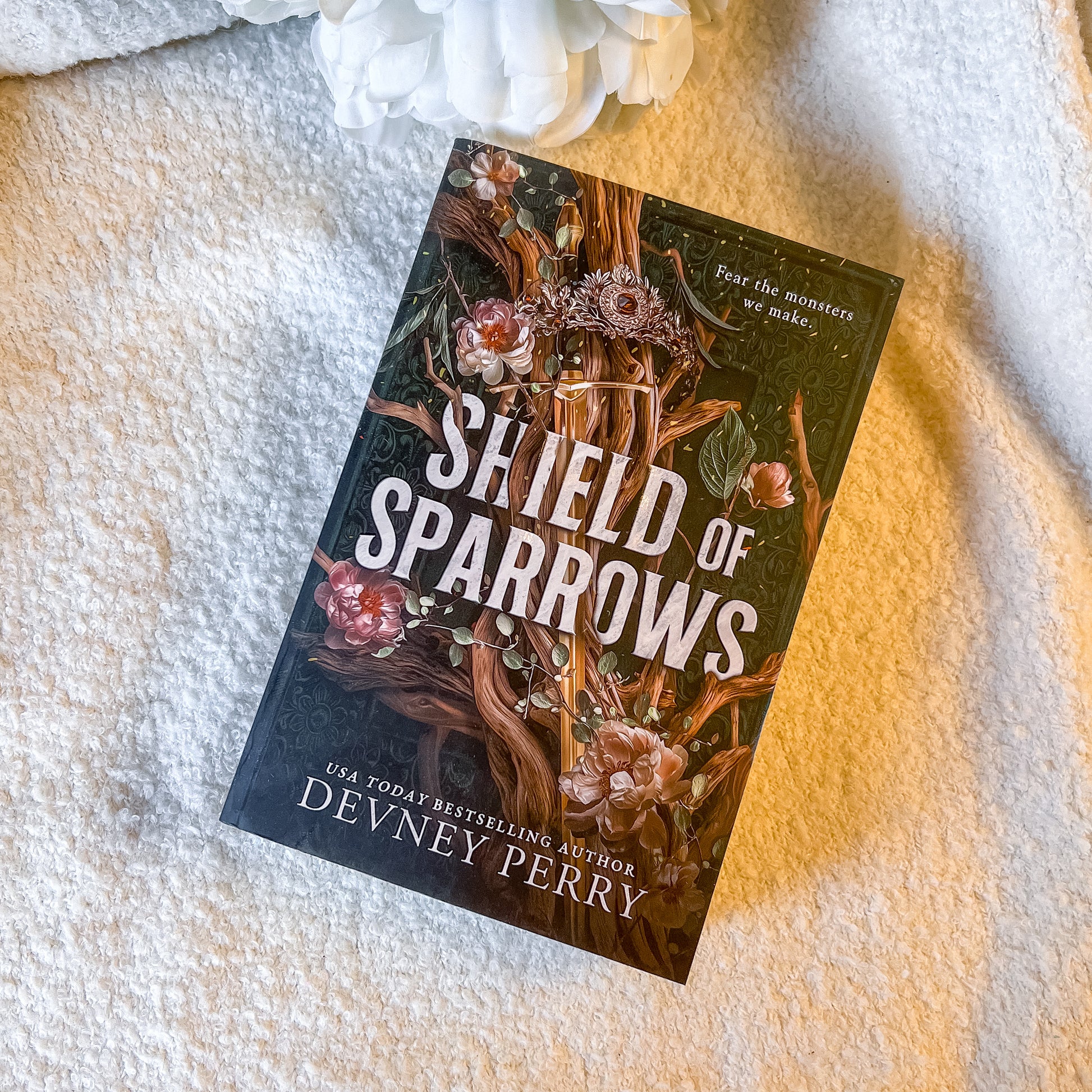 Front cover of the book "Rites of the Starling" on a soft white background