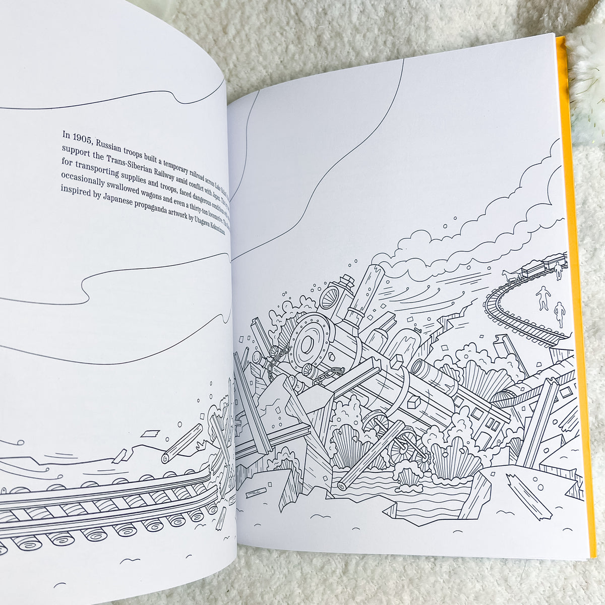 Spooky Lakes Coloring Book by Geo Rutherford