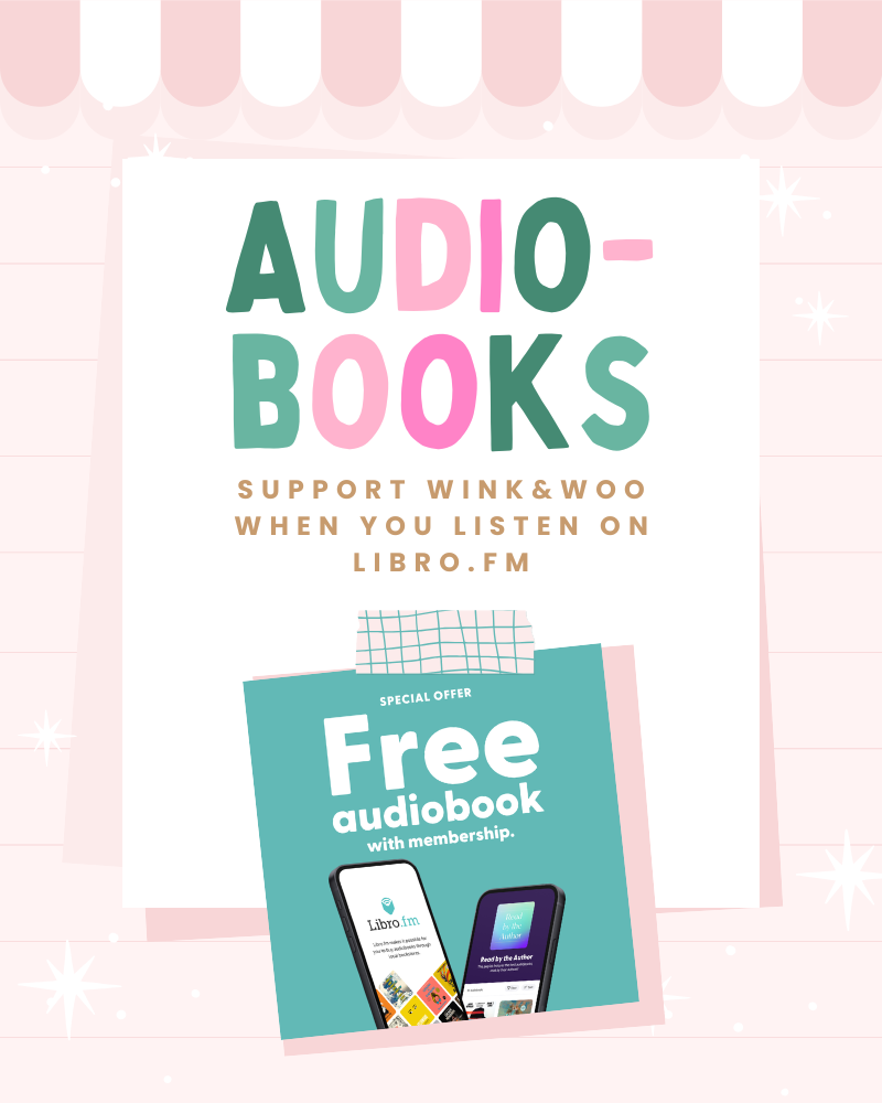 Promotional banner for audiobooks, which shows a deal for a free audiobook with membership from libro.fm