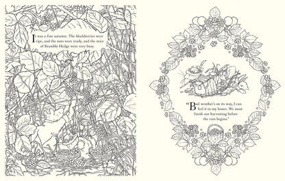 Brambly Hedge: Festive Coloring Book by Jill Barklem