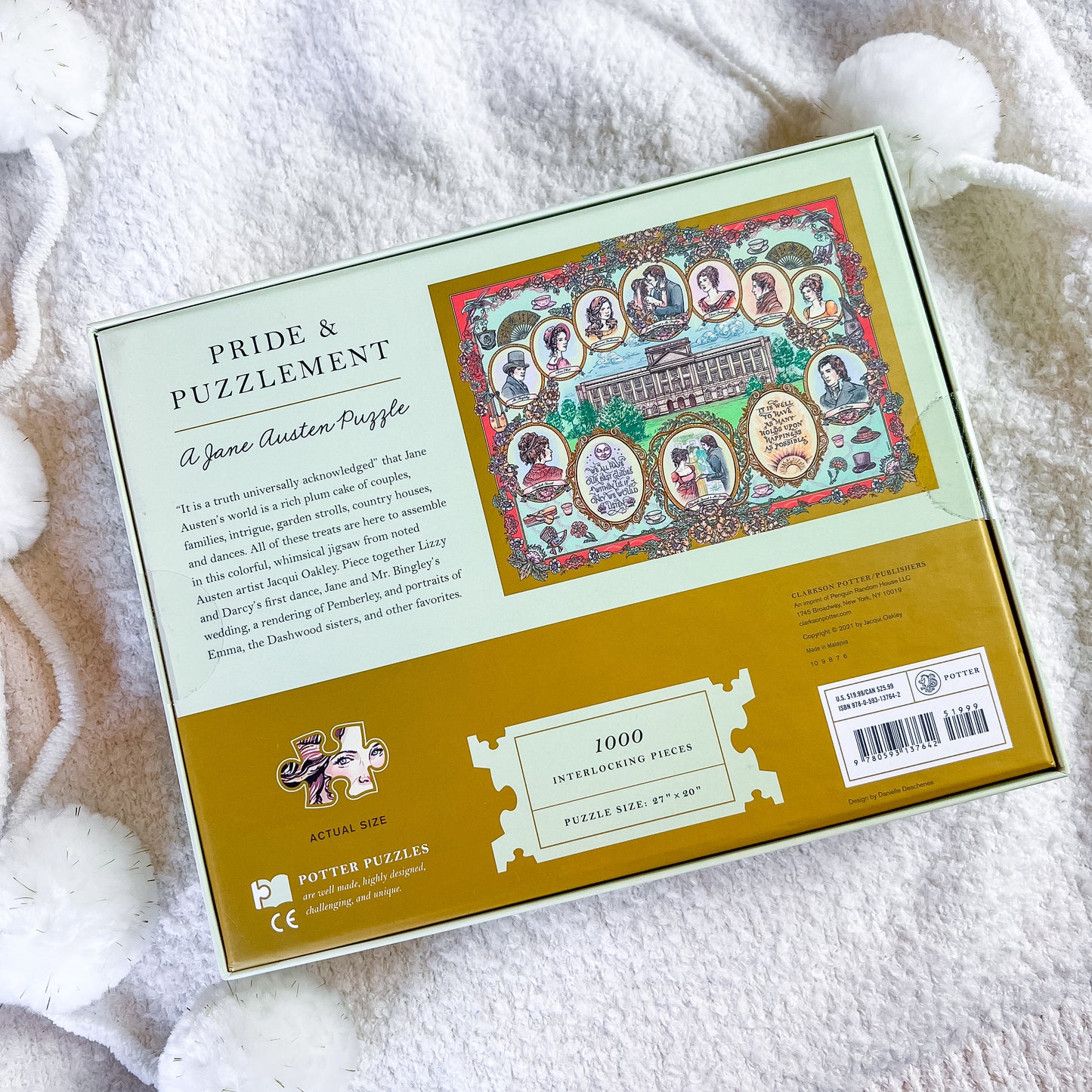 Pride and Puzzlement: A Jane Austen Puzzle by Jacqui Oakley