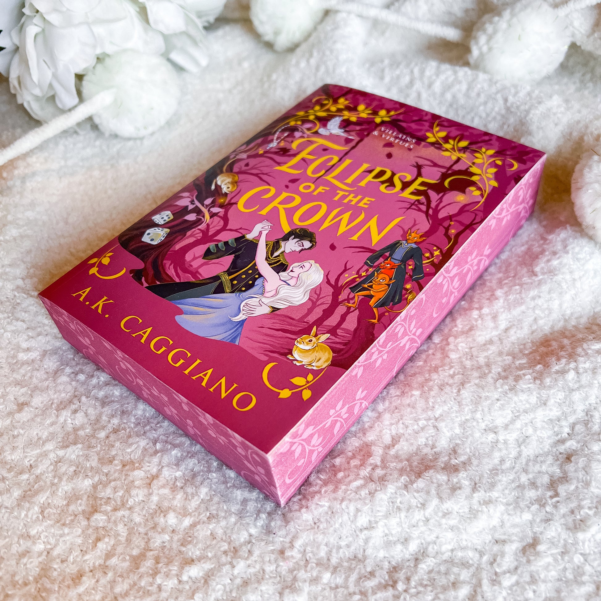The book box for 'Eclipse of the Crown' by A.K.