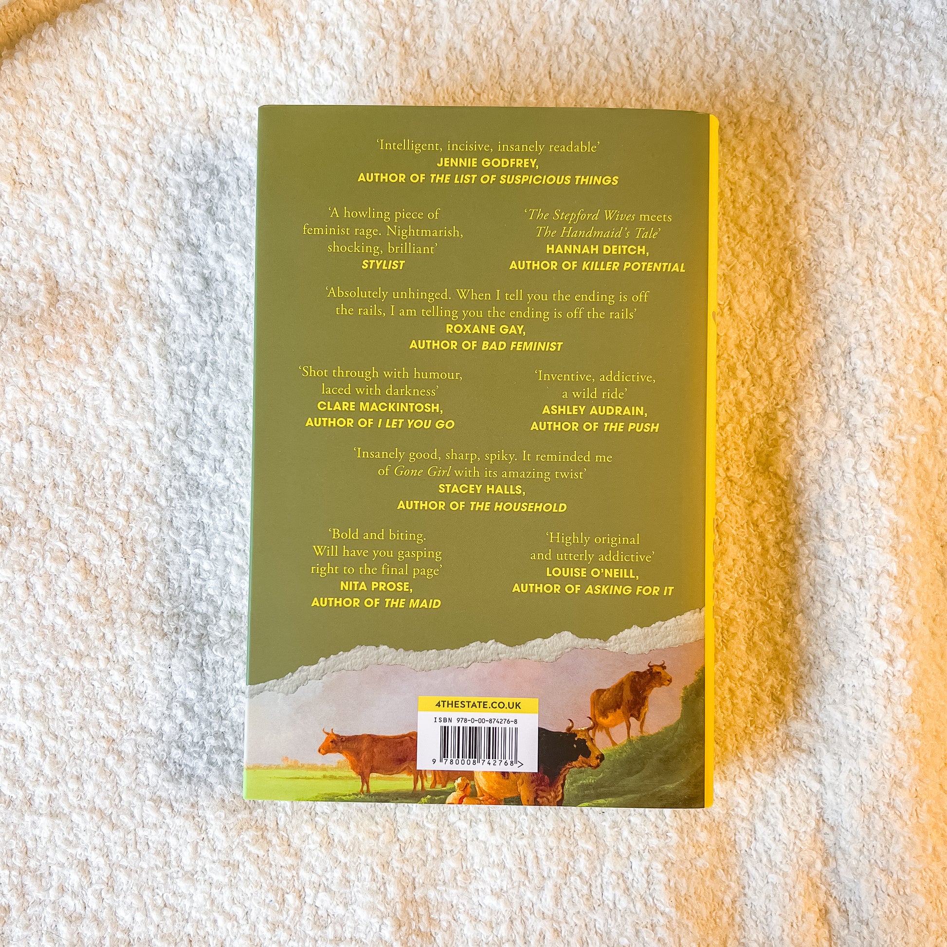 The back of the book "yesteryear"