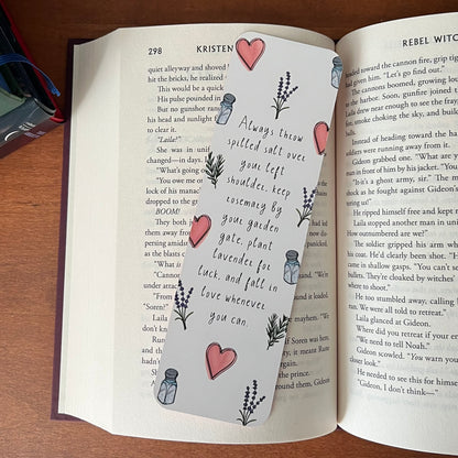 Witchy movie bookmark