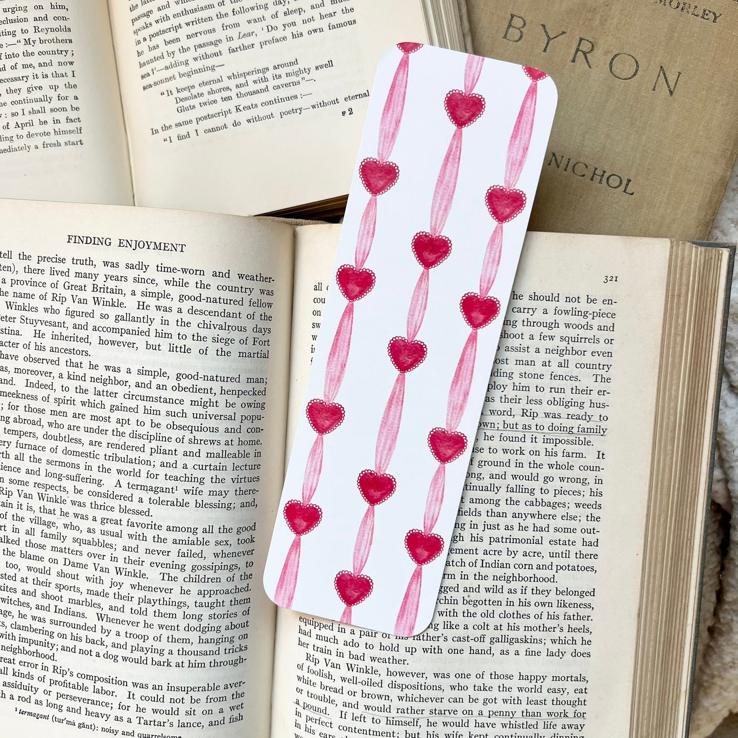 Heartstrings bookmark