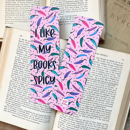 I like my books spicy bookmark