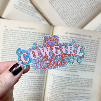 Cowgirl Club sticker