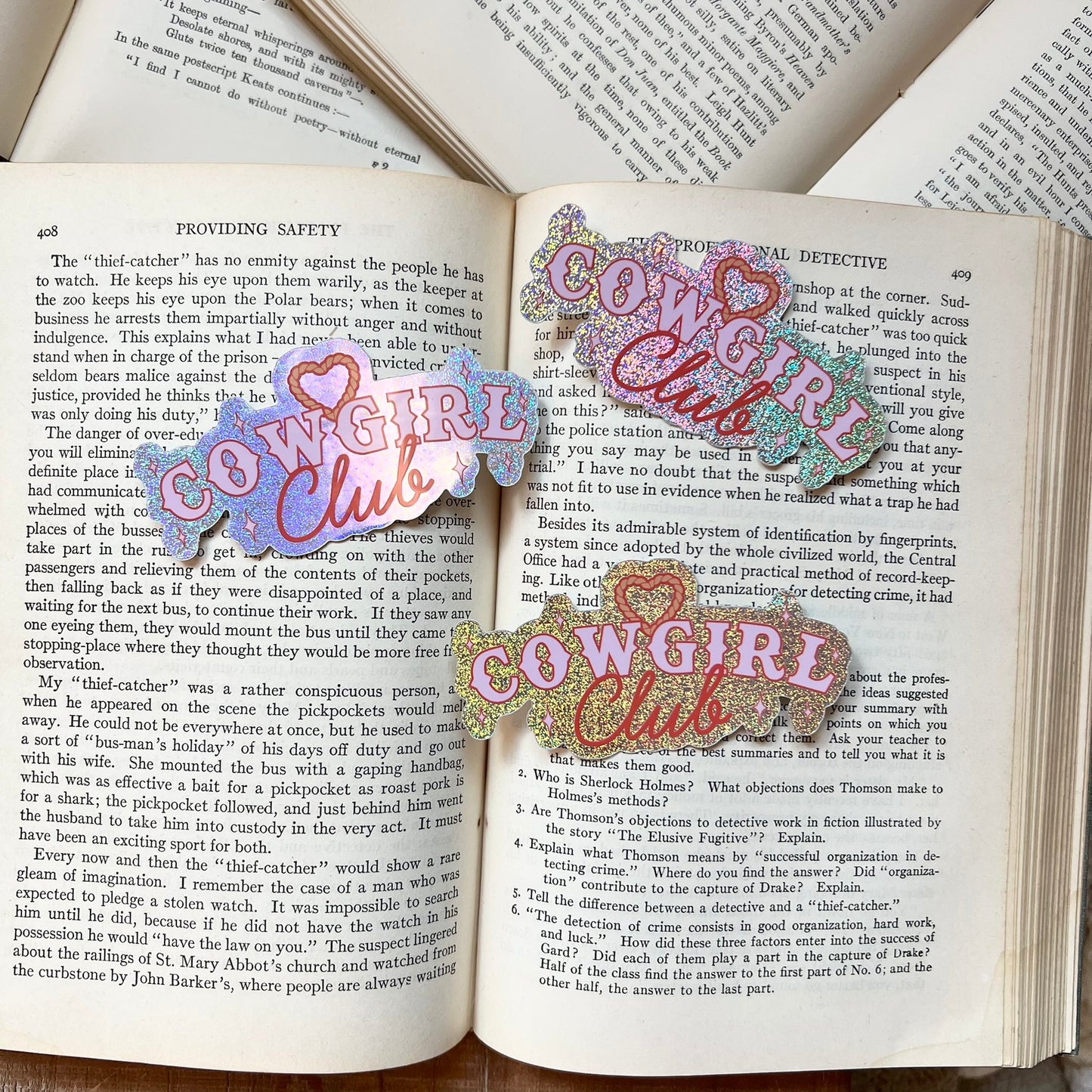 Cowgirl Club sticker