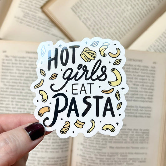 Hot Girls Eat Pasta sticker