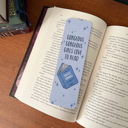 Gorgeous Gorgeous Girls Love to Read Fantasy Romance bookmark
