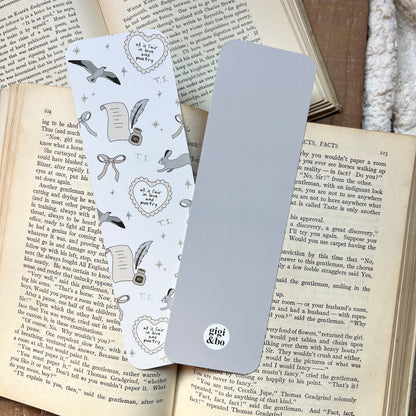 All is fair in love and poetry bookmark