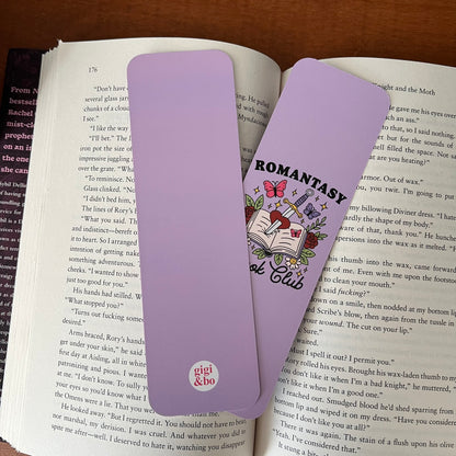 Romantasy Book Club bookmark