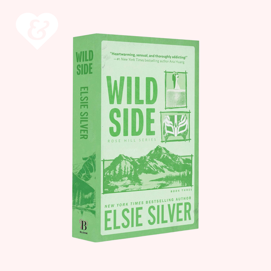 Book cover of 'Wild Side' by Elsie Silver with green design on a white background