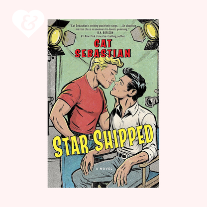 Book cover of 'Star Shiped' by Cat Sebastian featuring two characters in a close embrace.