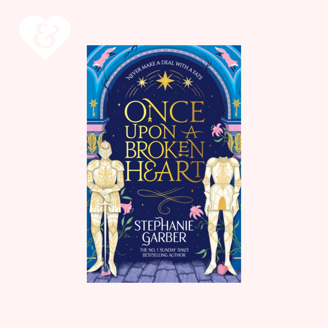 Book cover of 'Once Upon a Broken Heart' by Stephanie Garber with fantasy-themed design.