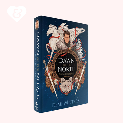 Book cover of 'Dawn of the North' by Demi Winters with fantasy design elements.