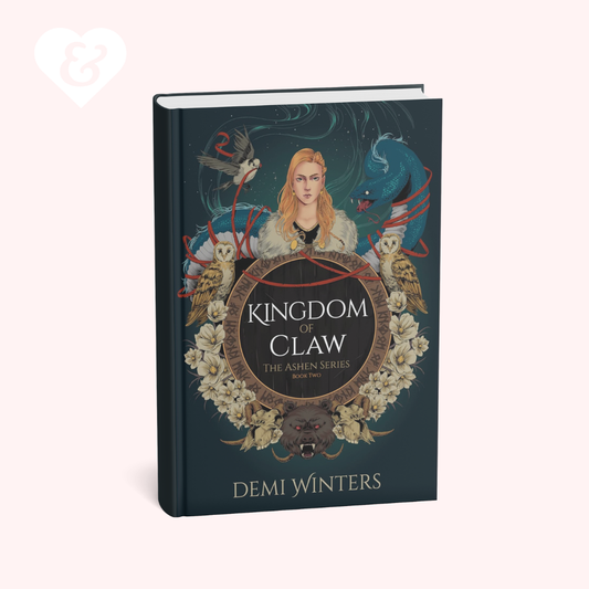 Book cover of 'Kingdom of Claw' by Demi Winters on a white background