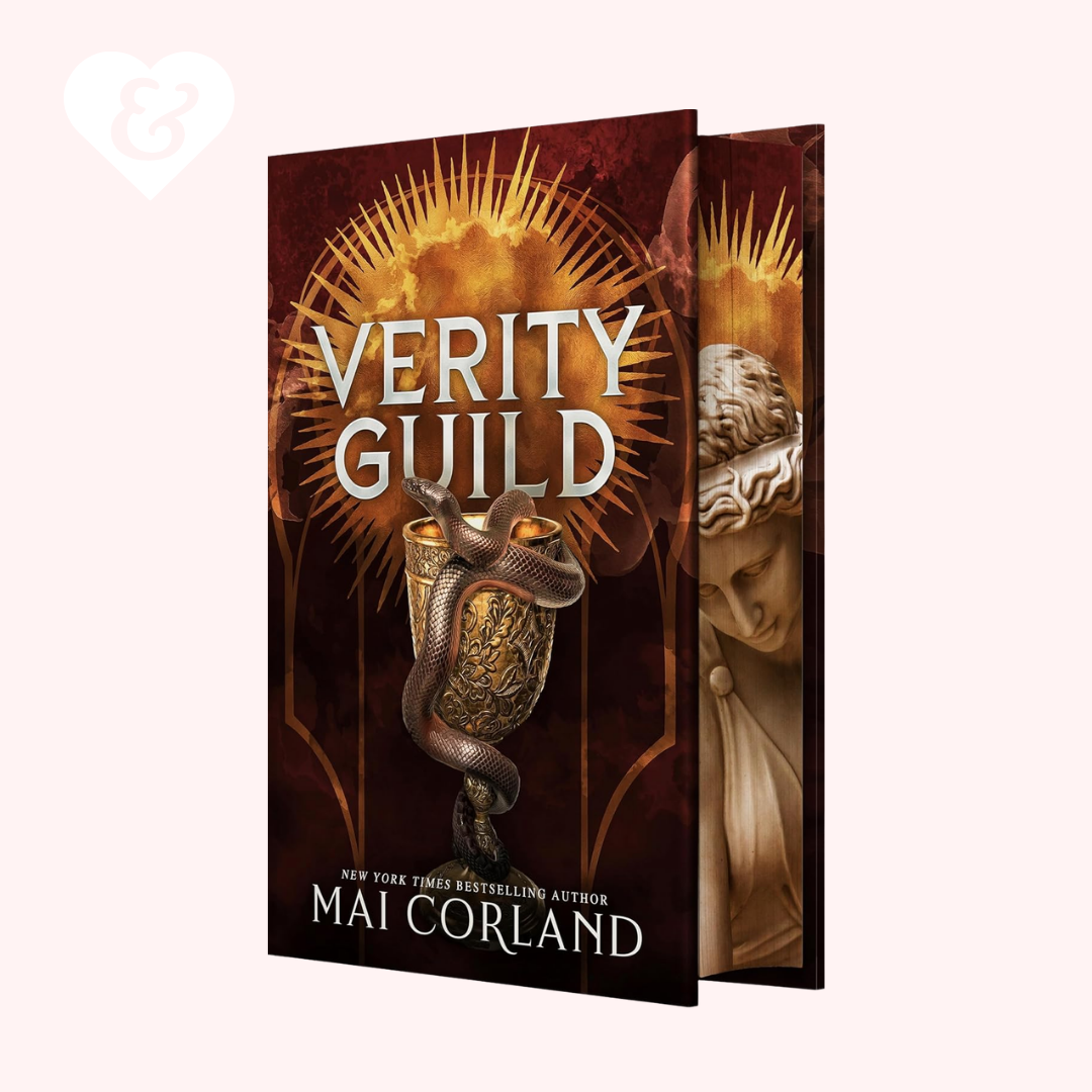 Book cover of 'Verity Guild' by Mai Corland with a fantasy design.
