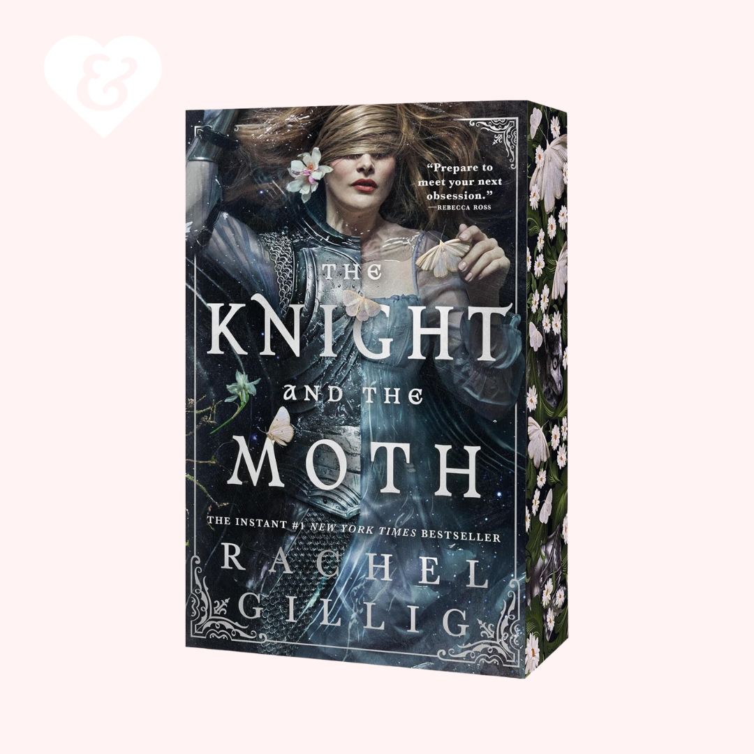 Book cover of 'The Knight and the Moth' by Rachel Gillig on a white background