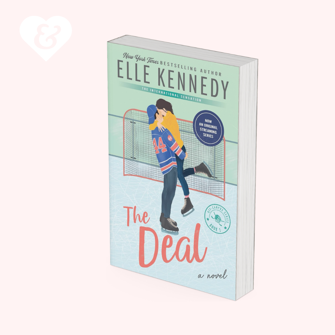Book cover of 'The Deal' by Elle Kennedy on a white background