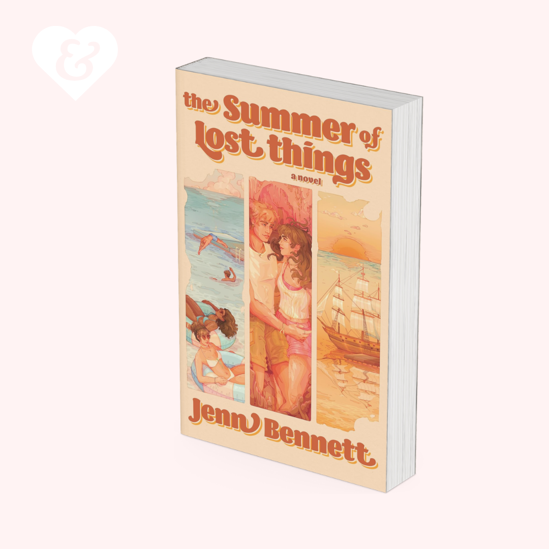 Book cover of 'The Summer of Lost Things' by Jenny Bennett on a white background