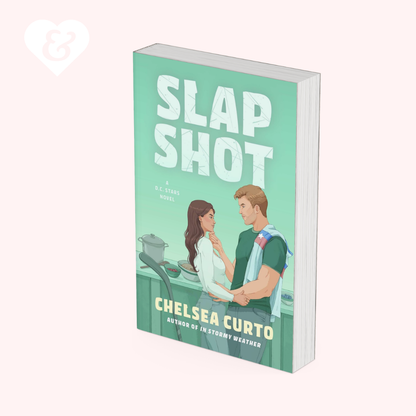 Book cover of 'Slap Shot' by Chelsea Curto on a white background