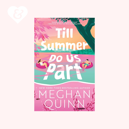Book cover of 'Till Summer Do Us Part' by Meghan Quinn with a tropical design.