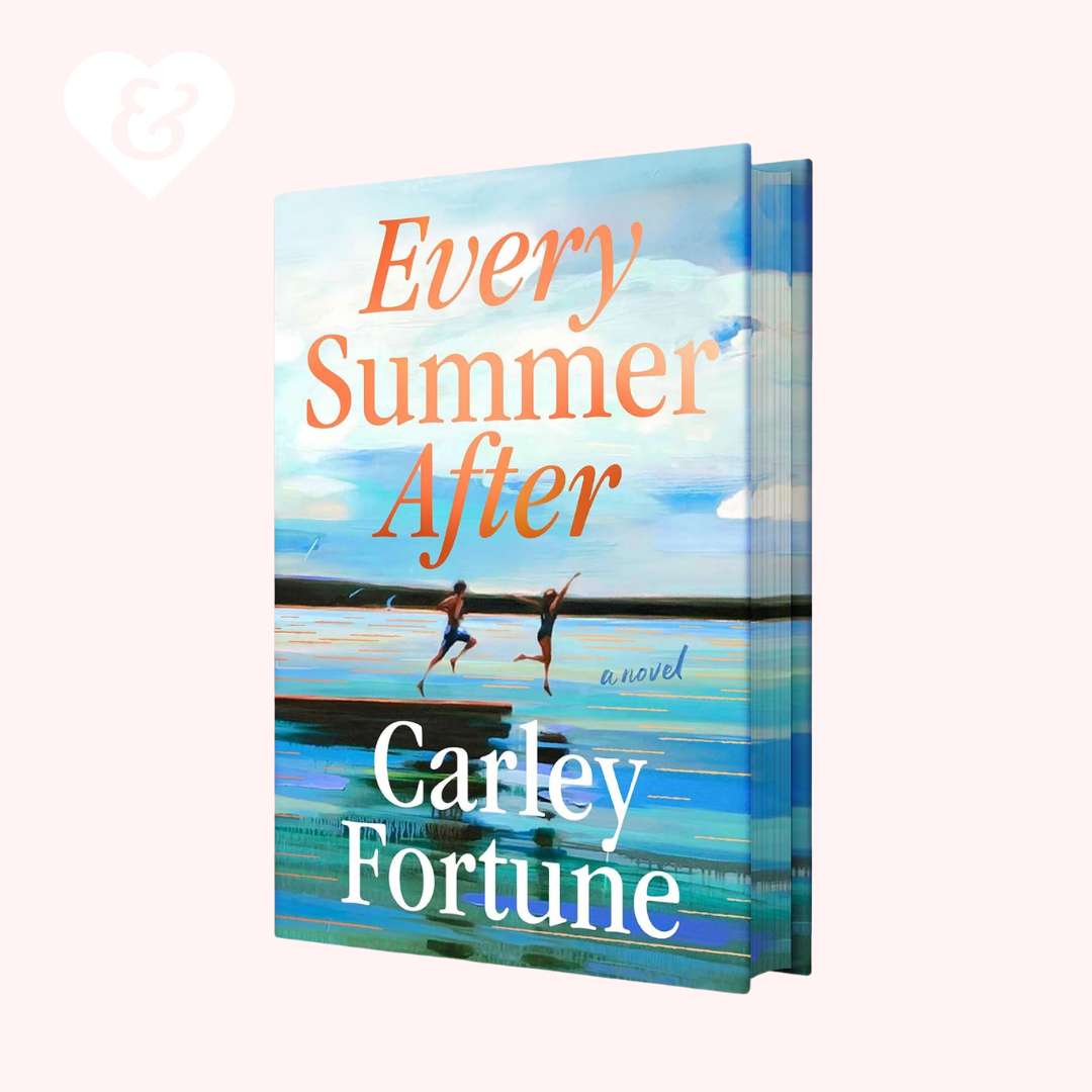 Book cover of 'Every Summer After' by Carley Fortune with a scenic design.