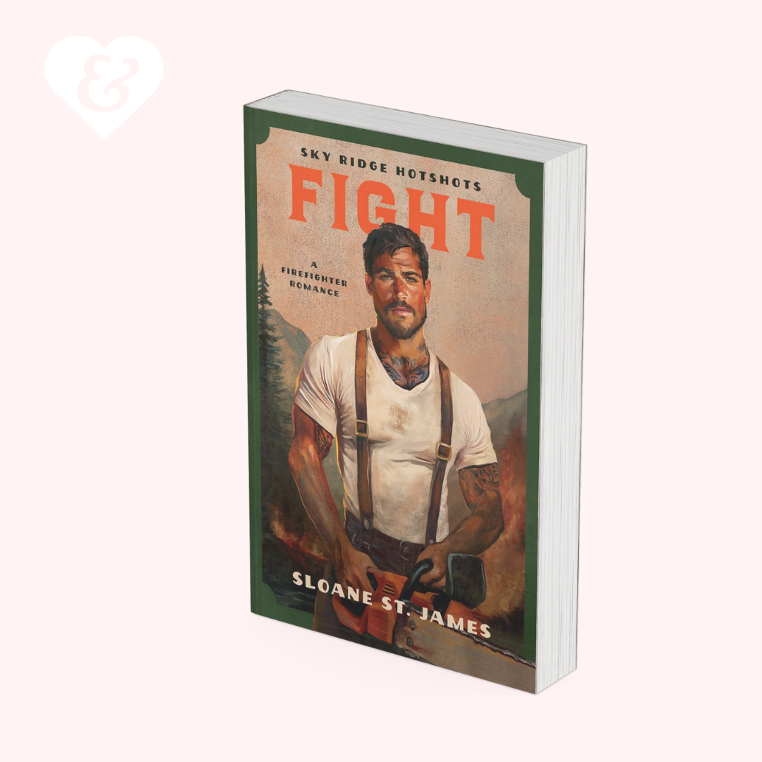 Book titled 'Fight' by Sloane St. James on a white background