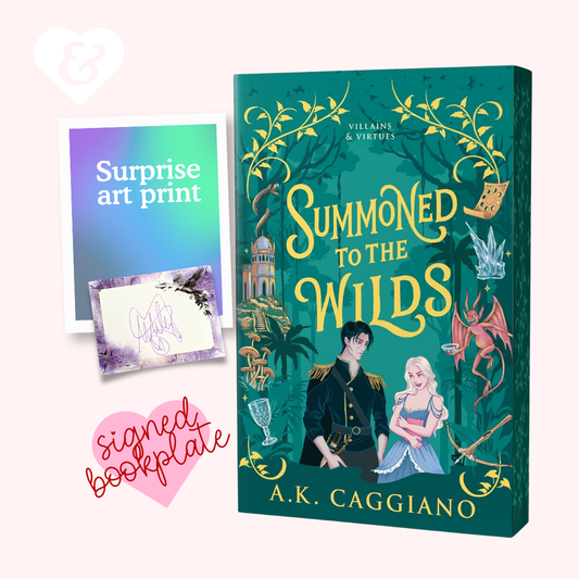 Book cover for 'Summoned to the Wilds' by A.K.