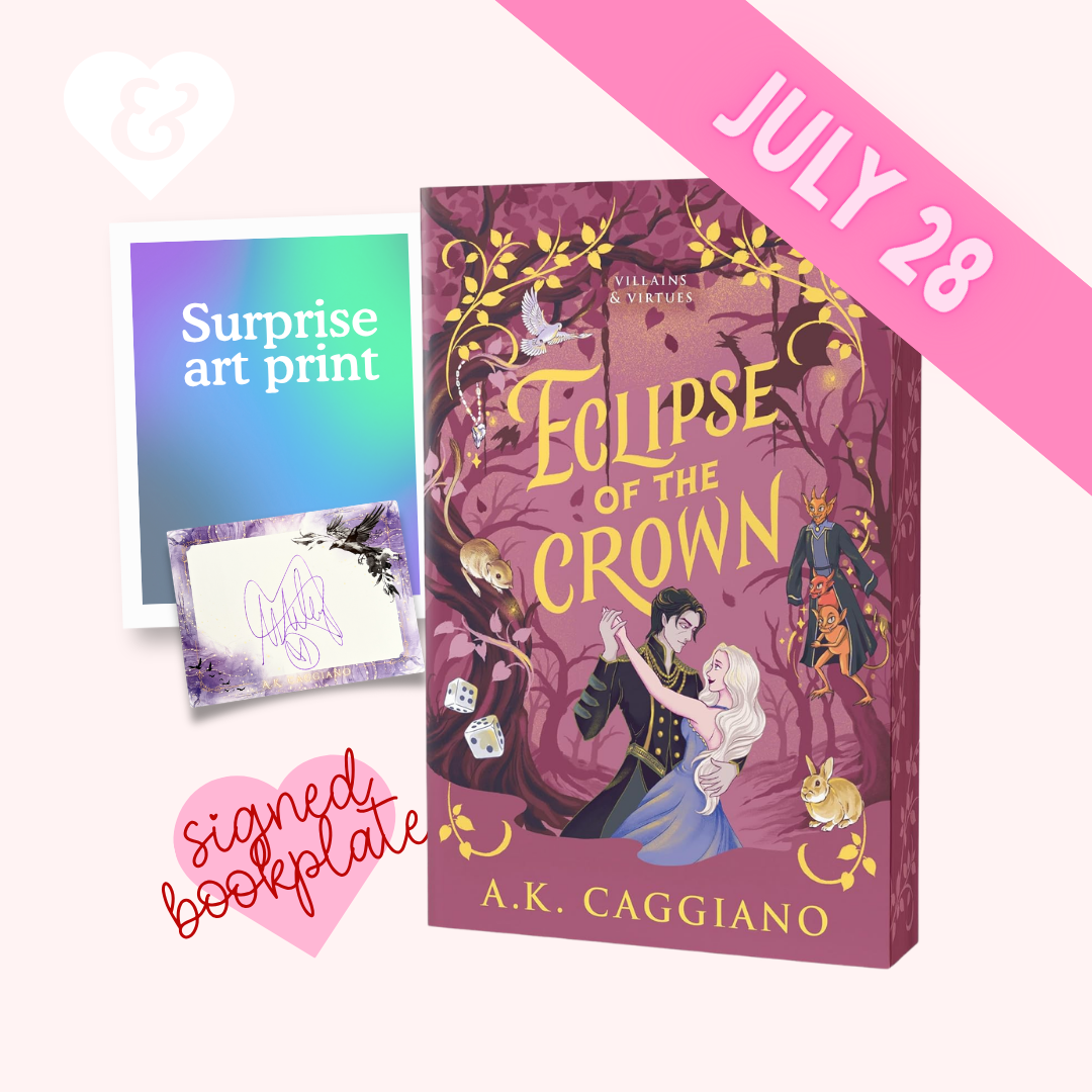 Book bundle promo for 'Eclipse of the Crown' by A.K.