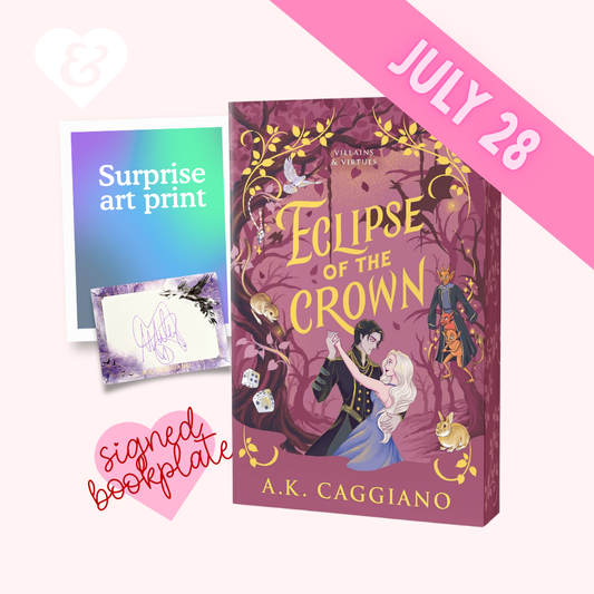 Book bundle promo for 'Eclipse of the Crown' by A.K.