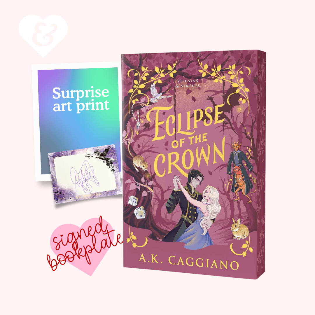 Book packaging for 'Eclipse of the Crown' by A.K.