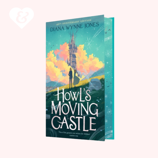 Book cover of 'Howl's Moving Castle' by Diana Wynne Jones on a white background