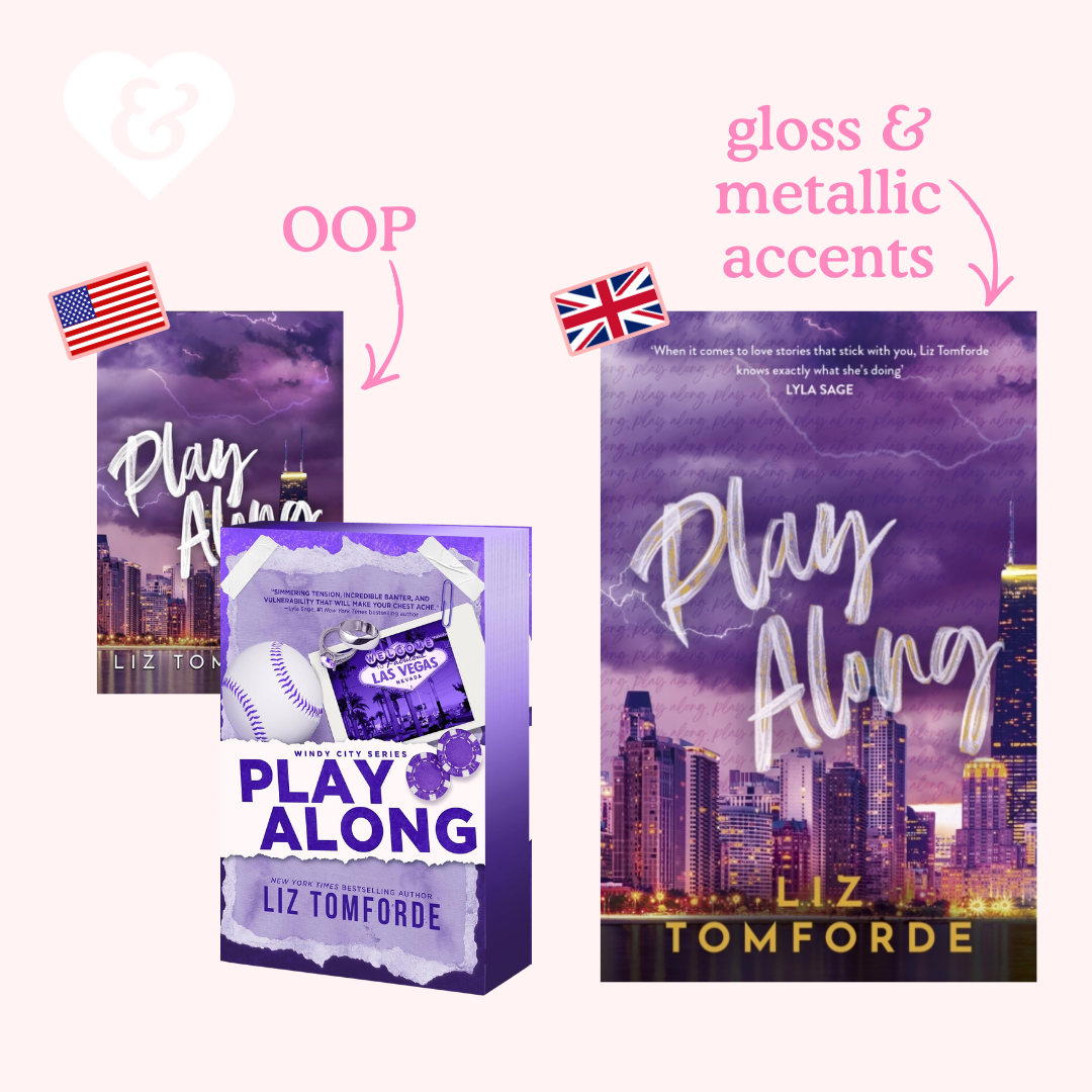 Book cover of 'Play Along' by Liz Tomforde with promotional text and graphics on a white background.