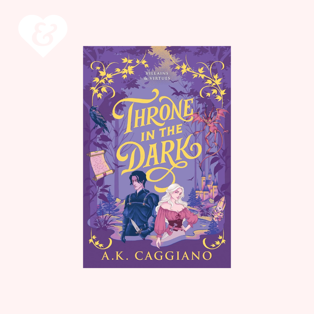 Book cover for 'Throne in the Dark' by A.K.