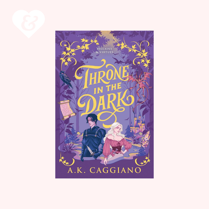 Book cover for 'Throne in the Dark' by A.K.