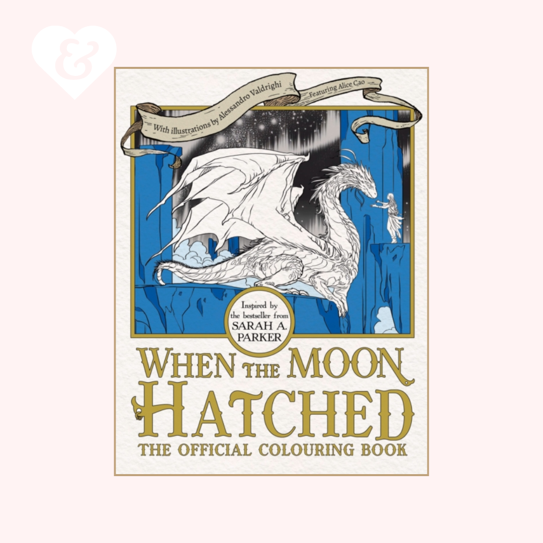When the Moon Hatched Official Colouring Book (UK Edition) by Alessandro Valdrighi