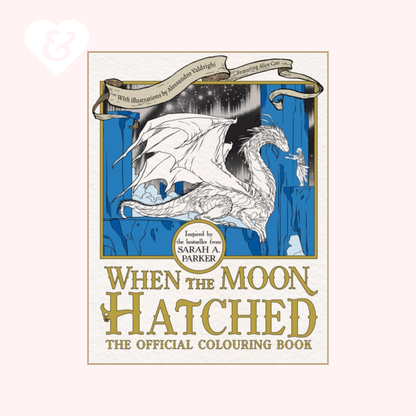 When the Moon Hatched Official Colouring Book (UK Edition) by Alessandro Valdrighi