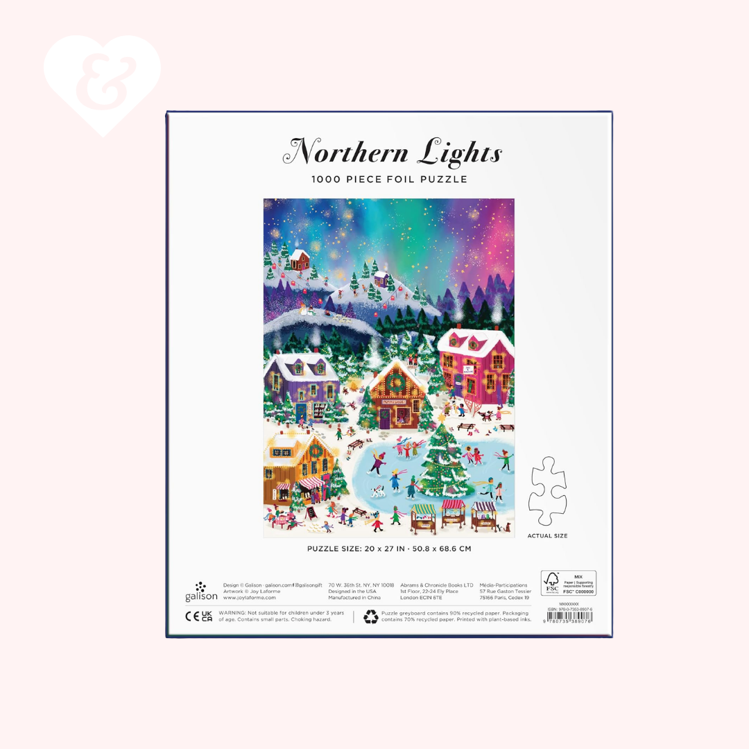 Northern Lights Puzzle by Joy Laforme, 1000 pieces